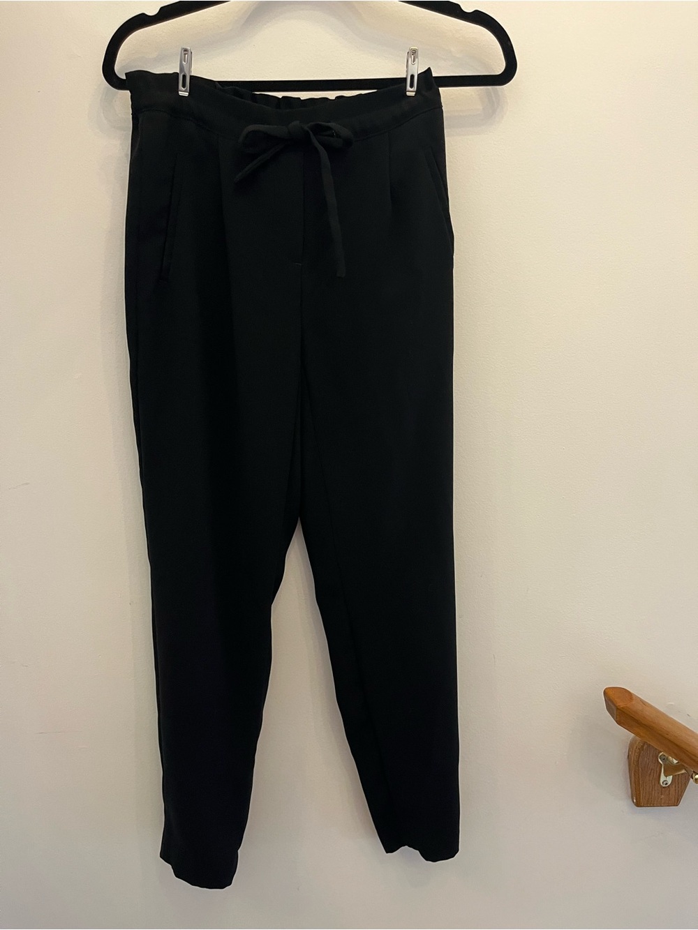RW&CO. Black Drawstring Pants
